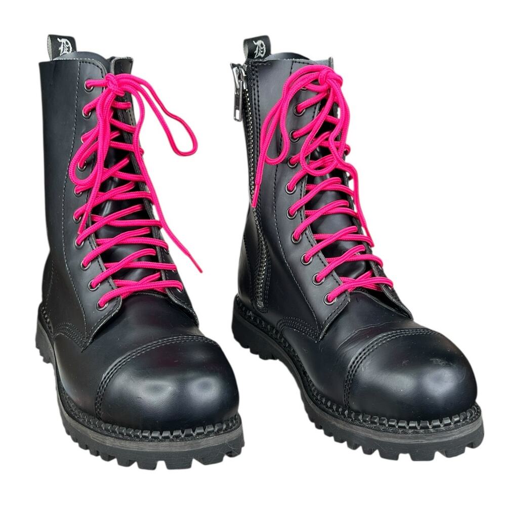 Demonia Women's Riot Black Vegan Leather Side Zip… - image 5